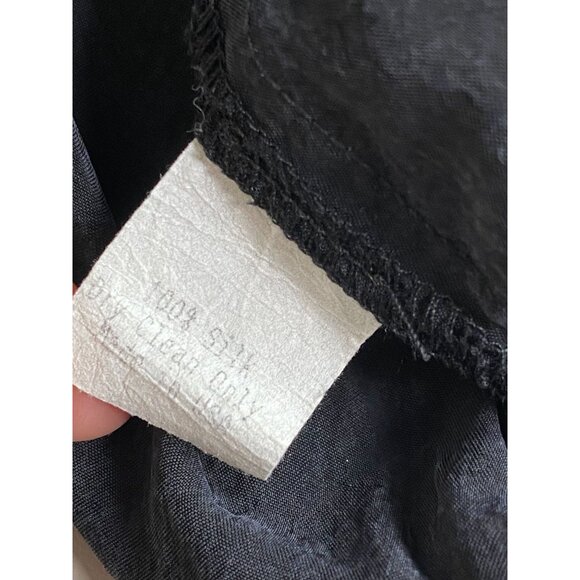 Otis & Maclain Black Silk Tank Top Size Small Lagenlook Lightweight Minimalist - Picture 11 of 16